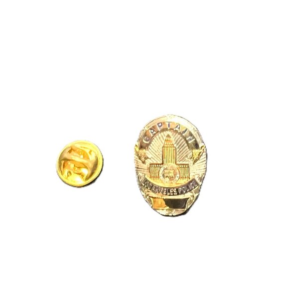 🛑 LOS ANGELES POLICE Captain ➕🆒 BROOCH Jewelry PIN LAPEL Display 💸BUY NOW‼️ - Picture 13 of 16